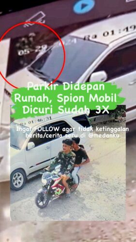 Waspada Pencurian Spion Mobil Sudah 3 Kali Kejadian Kepada Korban