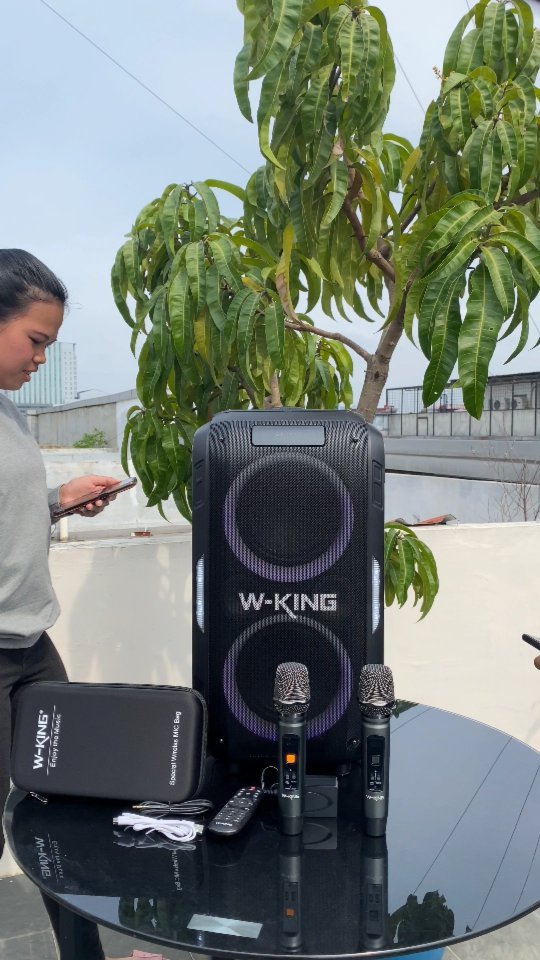 W-king T9 Pro 2 Mic Speaker Karaoke TWS Bluetooth Wireless party Box

Tokopedia : Bike premium Store
Contact Person : 0812-6329-5682